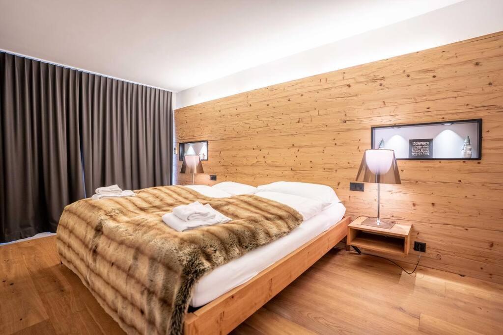 Moderne Wohnung Mit Ausblick Und Viel Sonne 采尔马特 外观 照片